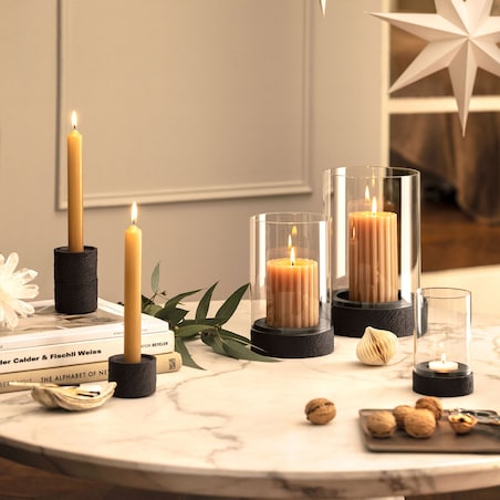 Świecznik Manufacture Rock Home, 6.5 x 6.5 x 5 cm, Villeroy & Boch