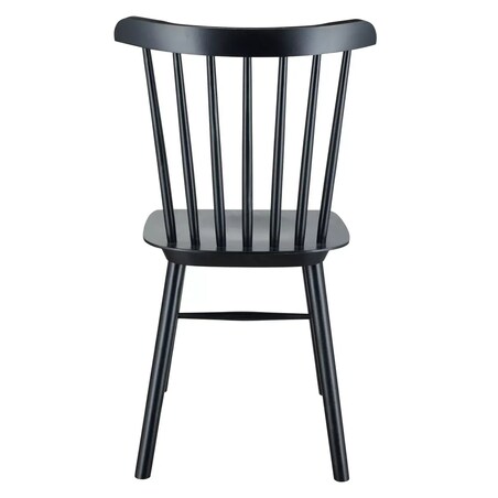 Krzesło do jadalni Stick MH-010CH-B Moos jesionowe drewno czarne, Step Into Design