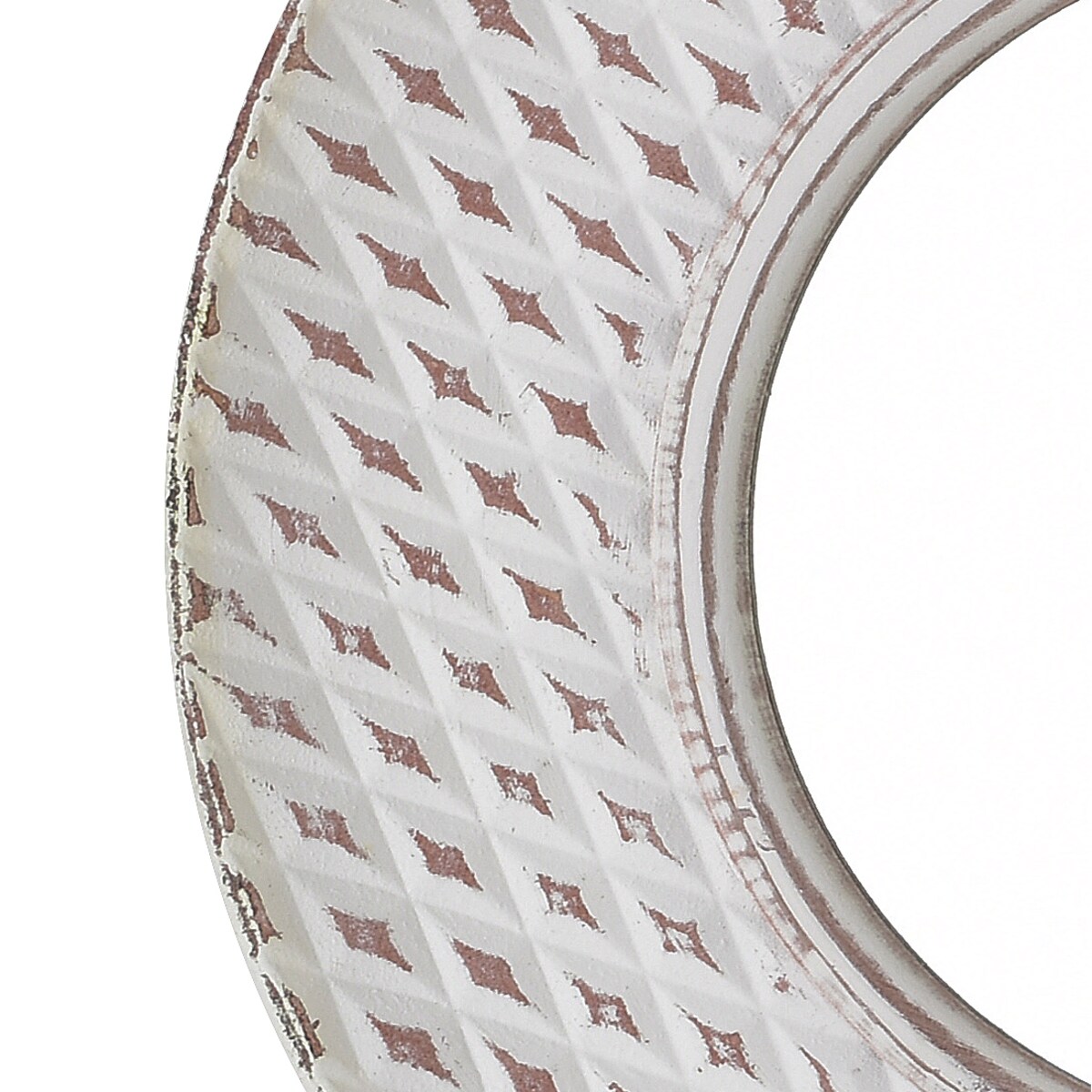 DAZ Lustro ozdobne 34,5x34,5x3cmśrednica lustra: 18cm