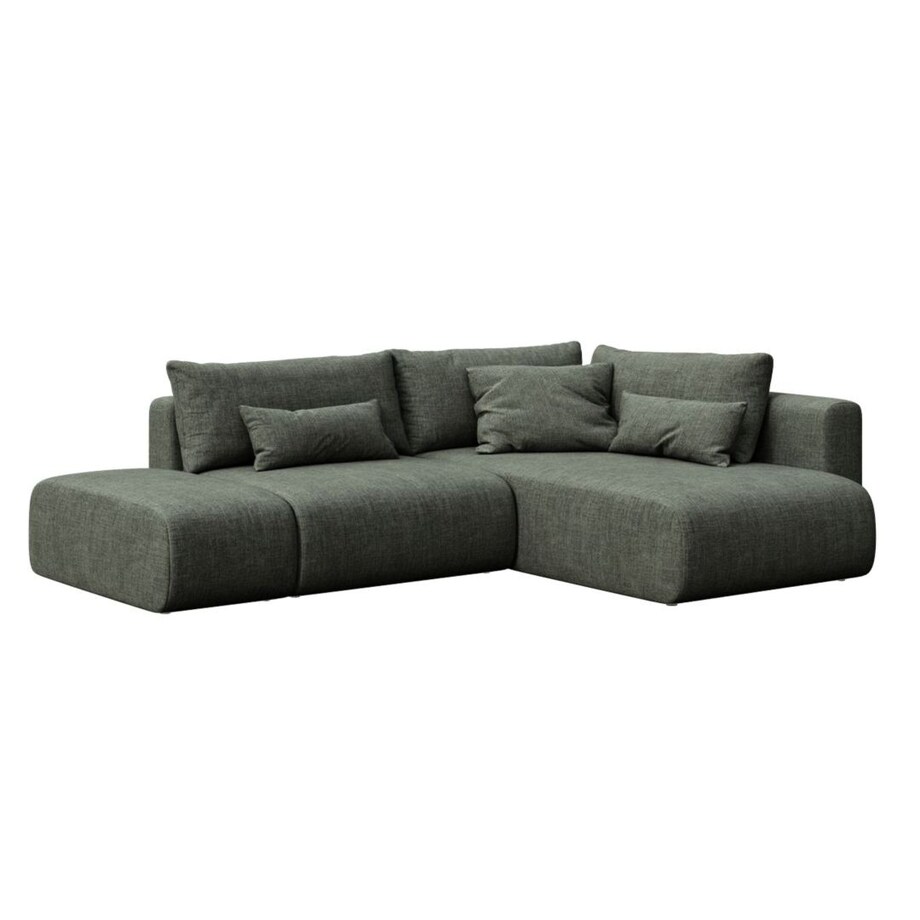 Lumine Sofa narożna - zielona