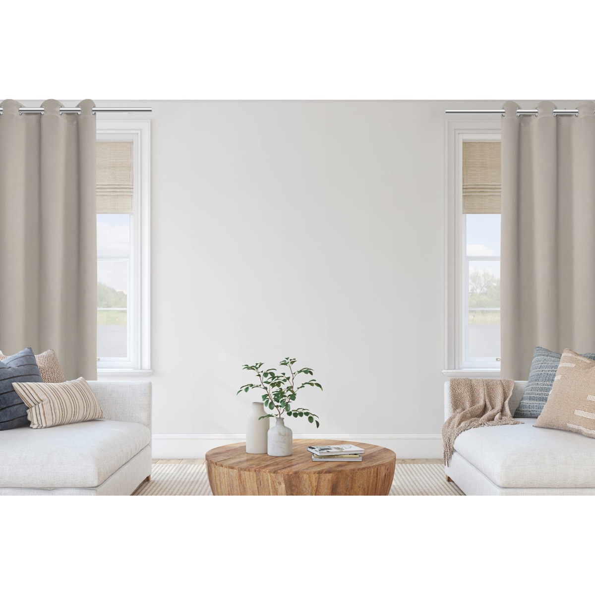 Ciemno Beżowa Zasłona Zaciemniająca Blackout 140x250 HOLD