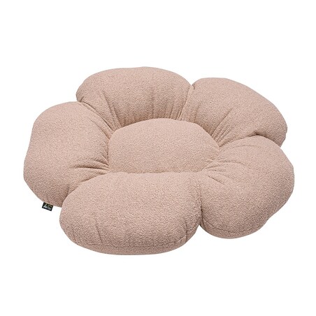 Poduszka kwiatek Mia XXL, różowy, 100 cm, Boucle