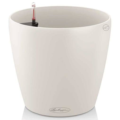 LECHUZA Donica Classico Color 35 ALL-IN-ONE, biała, 13210