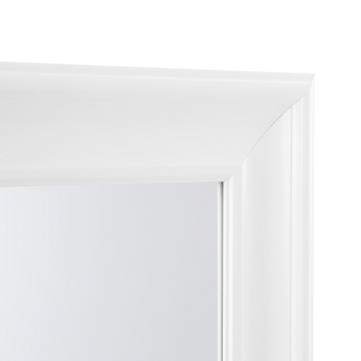 Lustro ścienne LUNEL 60 cm 90 cm Biały