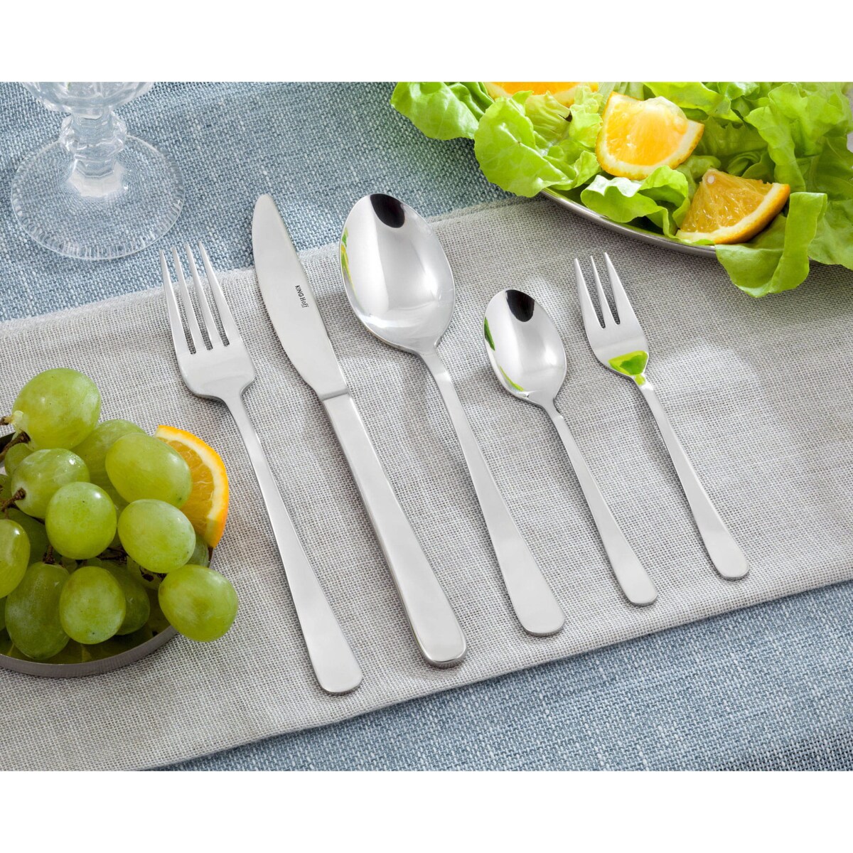 Łyżeczki do herbaty 6 sztuk Połysk KINGHOFF