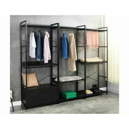 Wieszak RIN C czarny/czarny mat