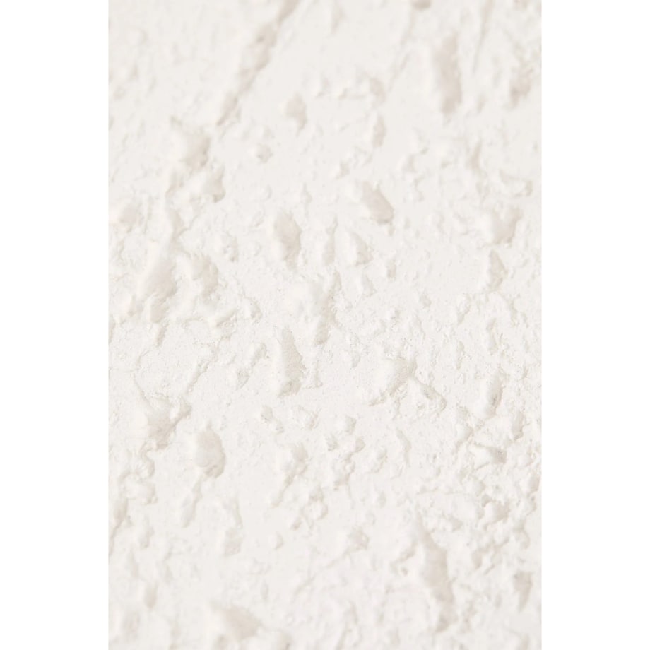 Okrągła szafka nocna, stolik boczny, Ø45 cm z cementu Selara, biały