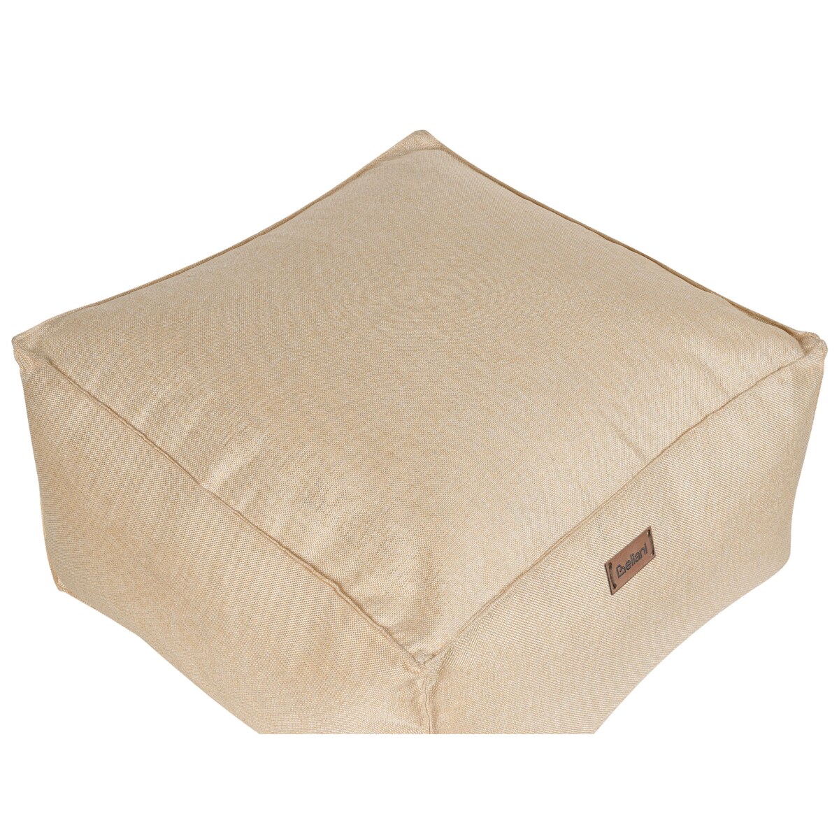 Puf 50 x 50 x 30 cm beżowy MUKKI