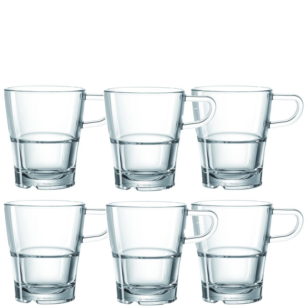 Zestaw 6 szkalnek do herbaty 250ml SENSO