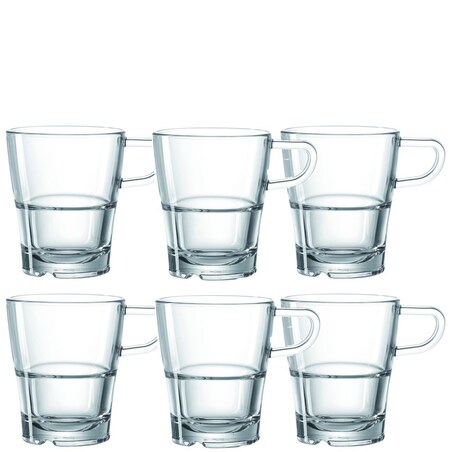 Zestaw 6 szkalnek do herbaty 250ml SENSO