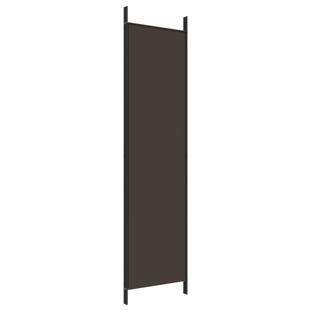 vidaXL Parawan 3-panelowy, brązowy, 150x200 cm, tkanina