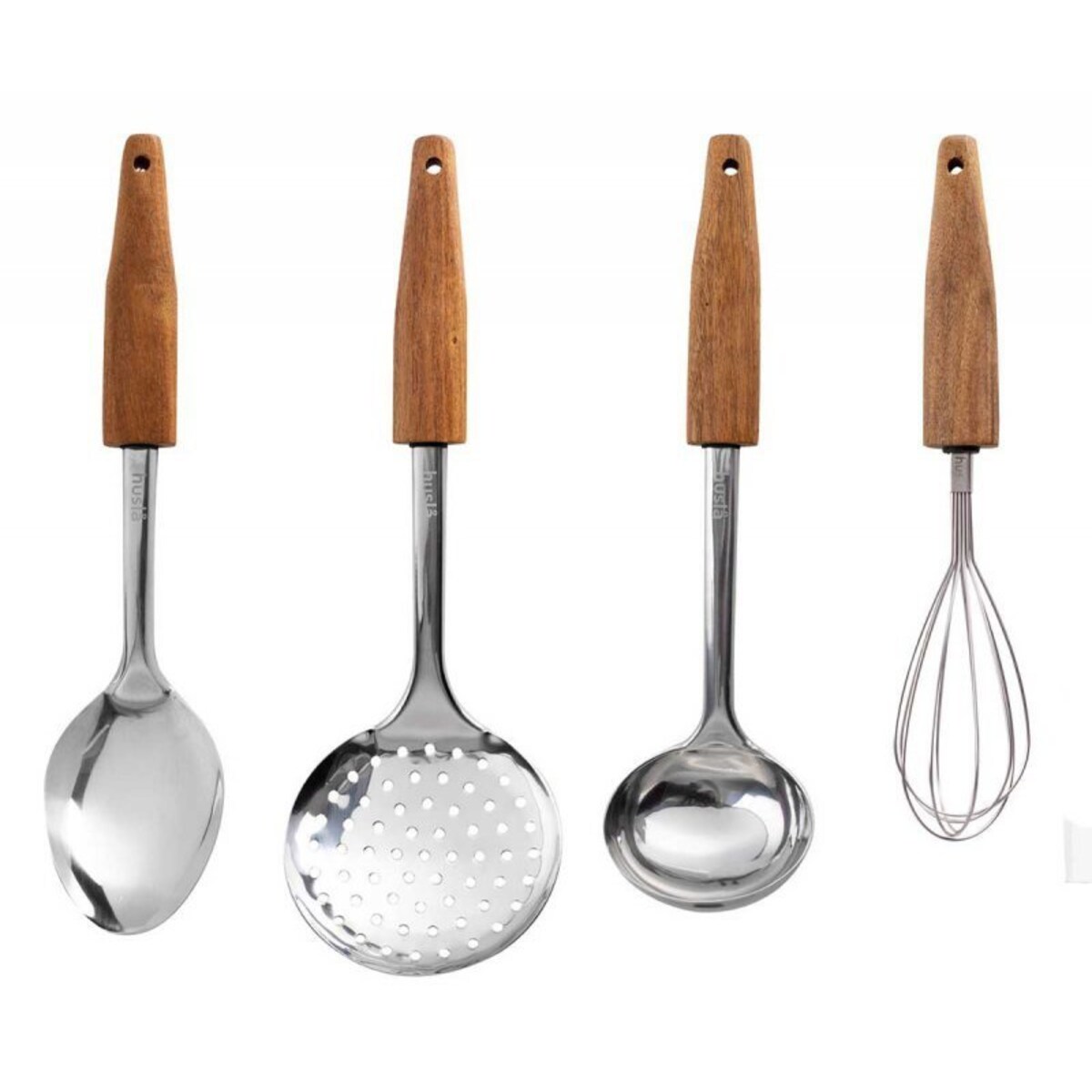 Zestaw Przyborów Kuchennych Husla Drewno Akacjowe 73952