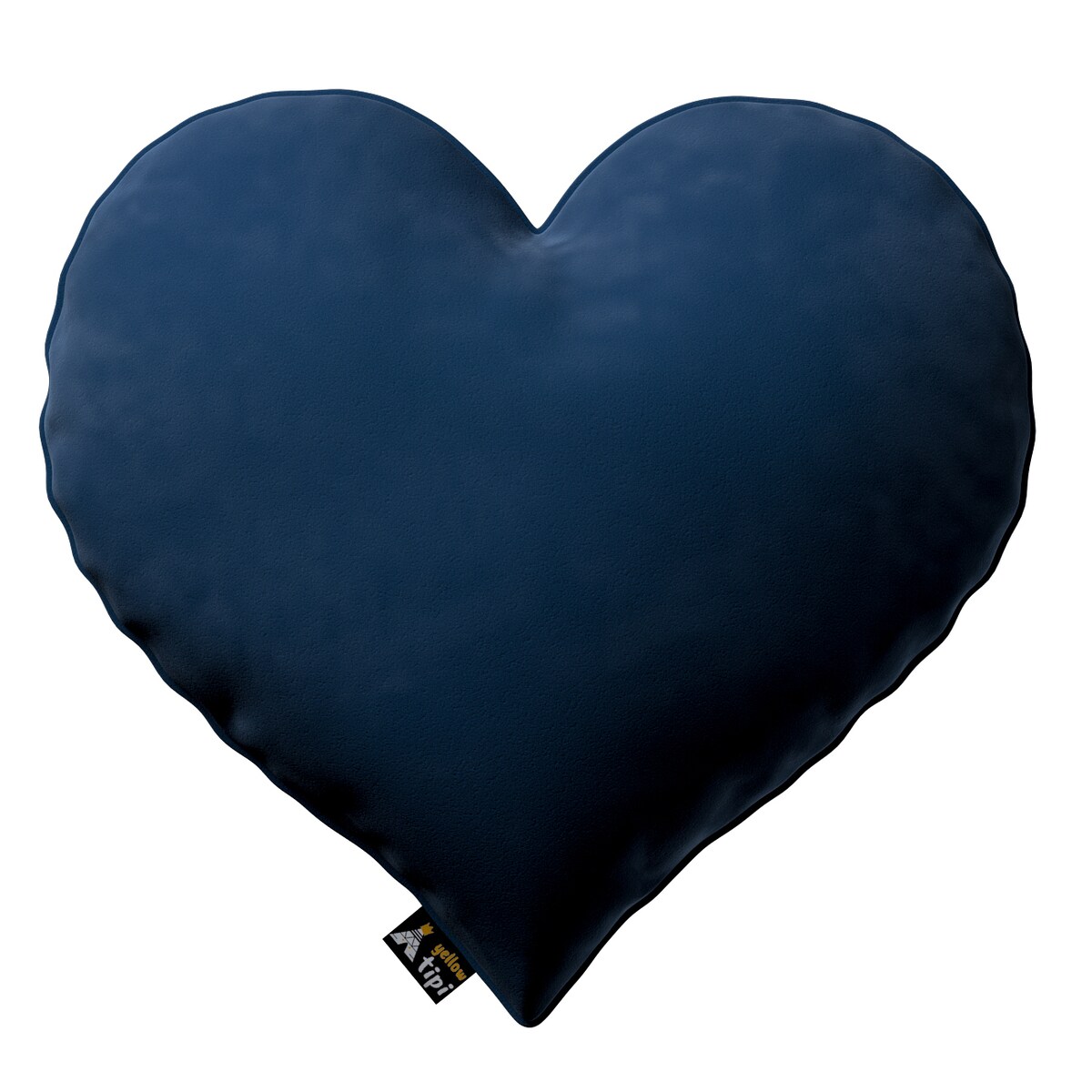 Poduszka Heart of Love, granat, 45x15x45cm, Posh Velvet