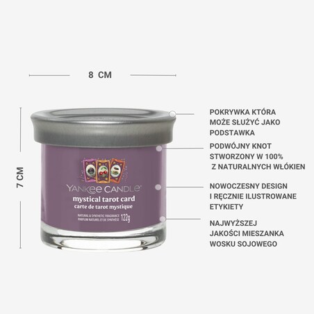 YC SIGNATURE - Tumbler mały MYSTICAL TAROT CARD