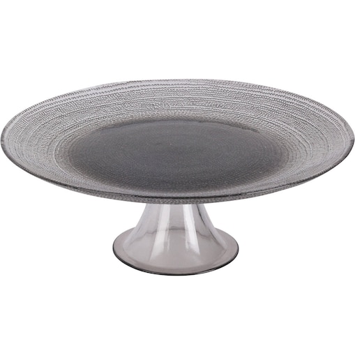 Szklana patera na ciasto LAKRIS, Ø 28 cm