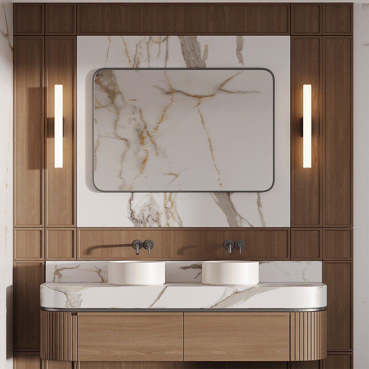 Kinkiet Light Prestige Linea transparentny LED CCT 3000K/4000K/6000K (regulowana) 1 szt.