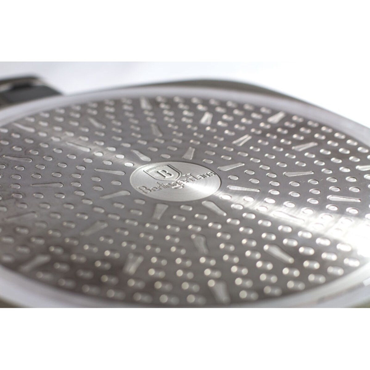 Patelnia z powłoką granitową grill 28cm BERLINGER HAUS Metallic Rosegold