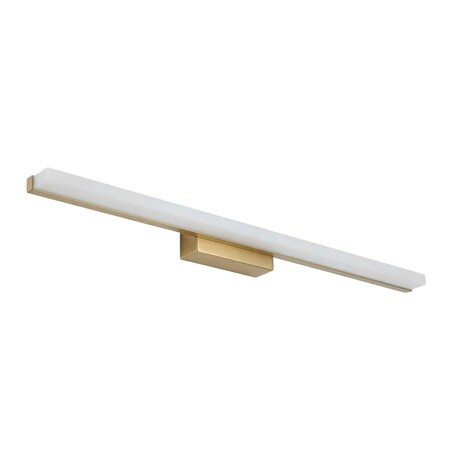 Kinkiet App1853-1W 80Cm Led Złoty Szczotkowany, Metal, Tworzywo Sztuczne