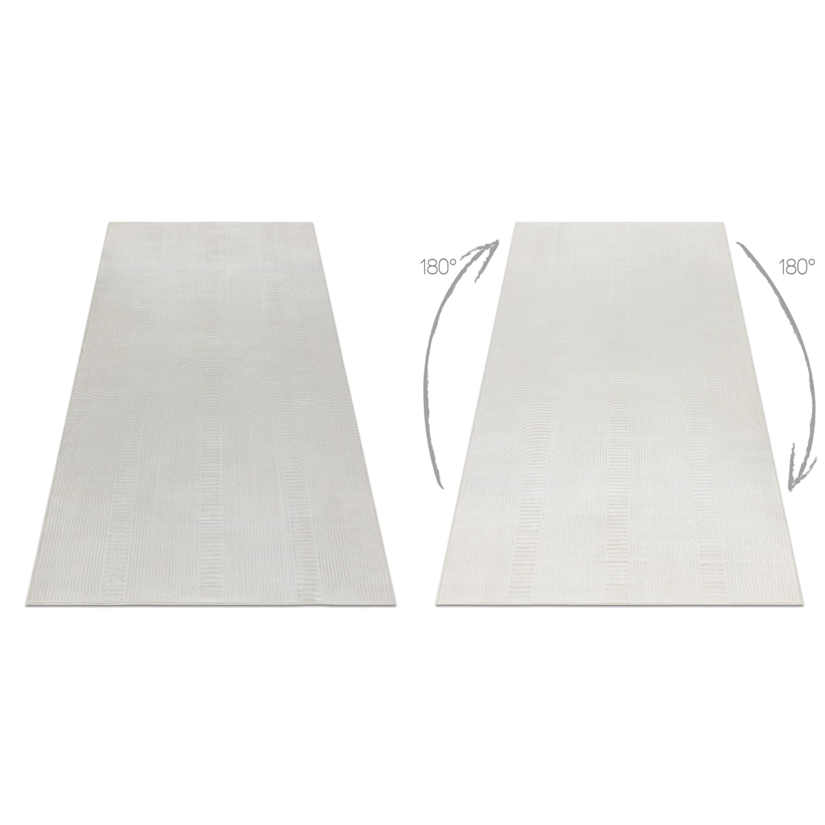 Dywan BALANCE 9086 krem - Geometryczny, 80x150 cm