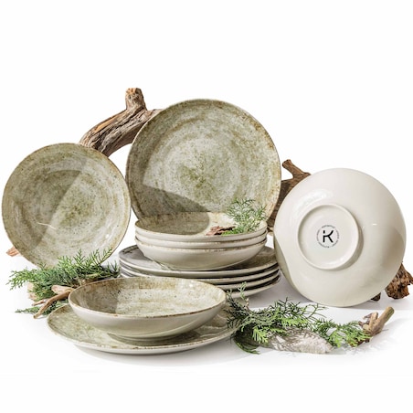 Zestaw obiadowy 6 os. (12 el.) ERATO