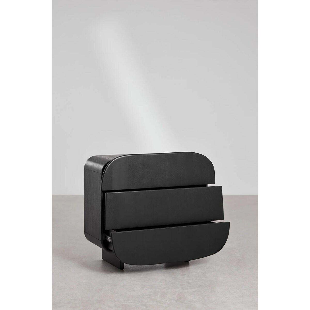 Komoda z drewna mango z 3 szufladami Agathe