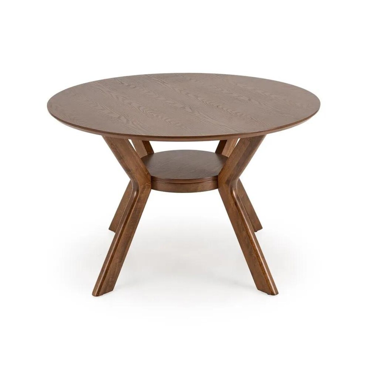 Stół okrągły RUPERT 120x120 orzechowy