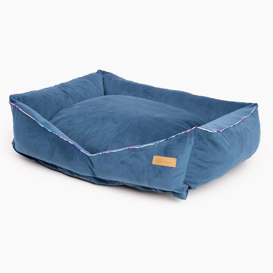 Kanapa ortopedyczna welurowa "Psychofanka" - Rozmiar: L