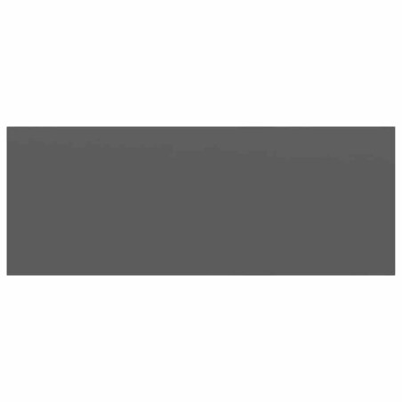 vidaXL Półka ścienna, wysoki połysk, szara, 60x23,5x3,8 cm, MDF