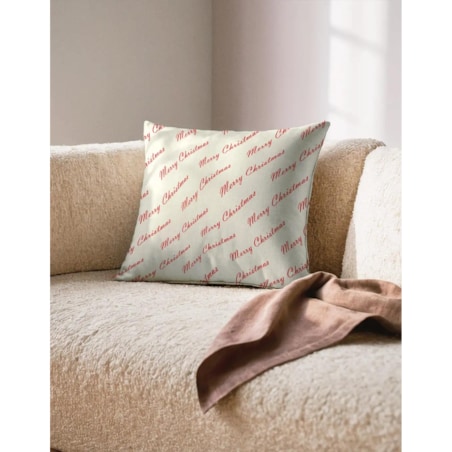 Poduszka świąteczna - Merry Christmas - napis 45x45 cm