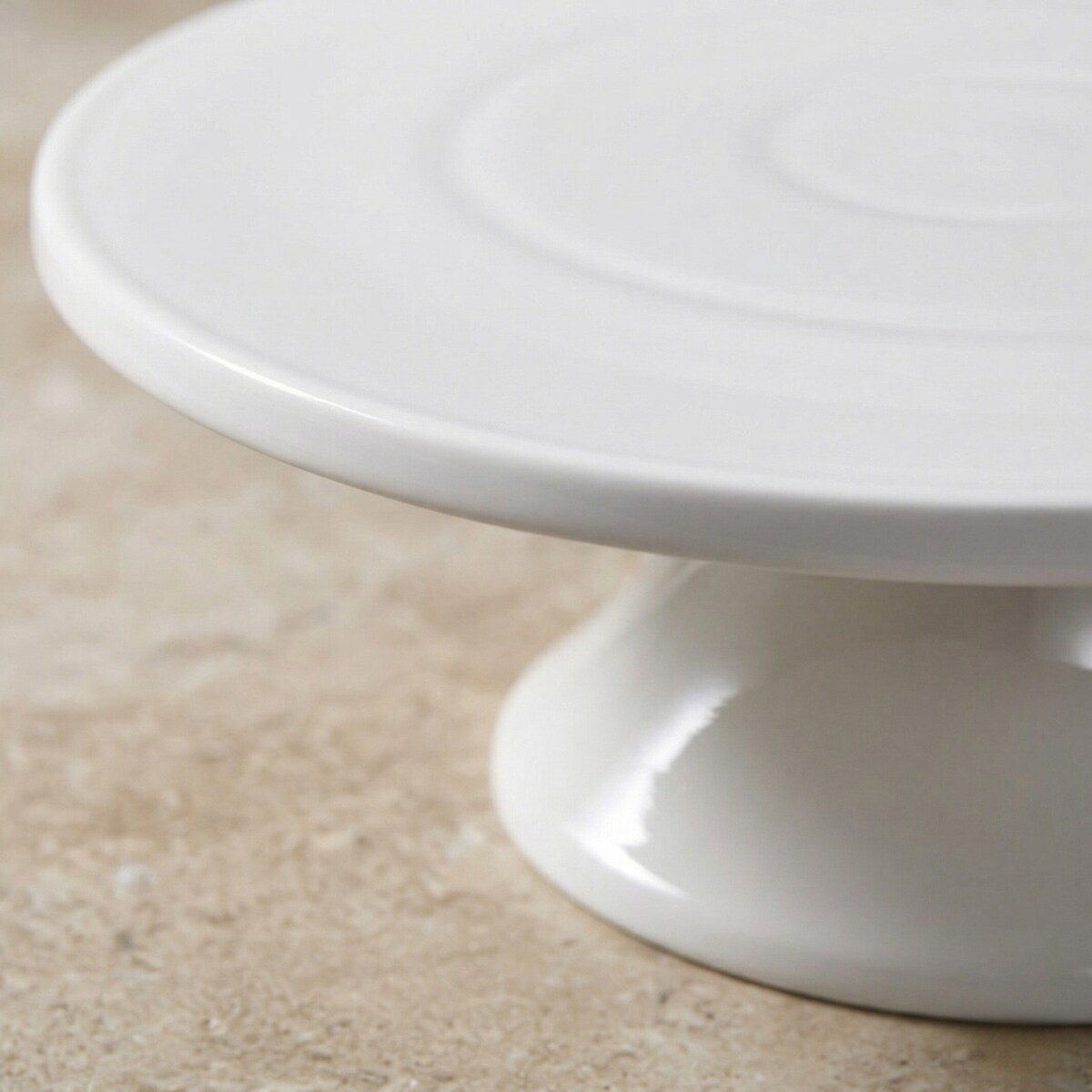 Porcelanowa patera MERT, Ø 28 x 9 cm, biała