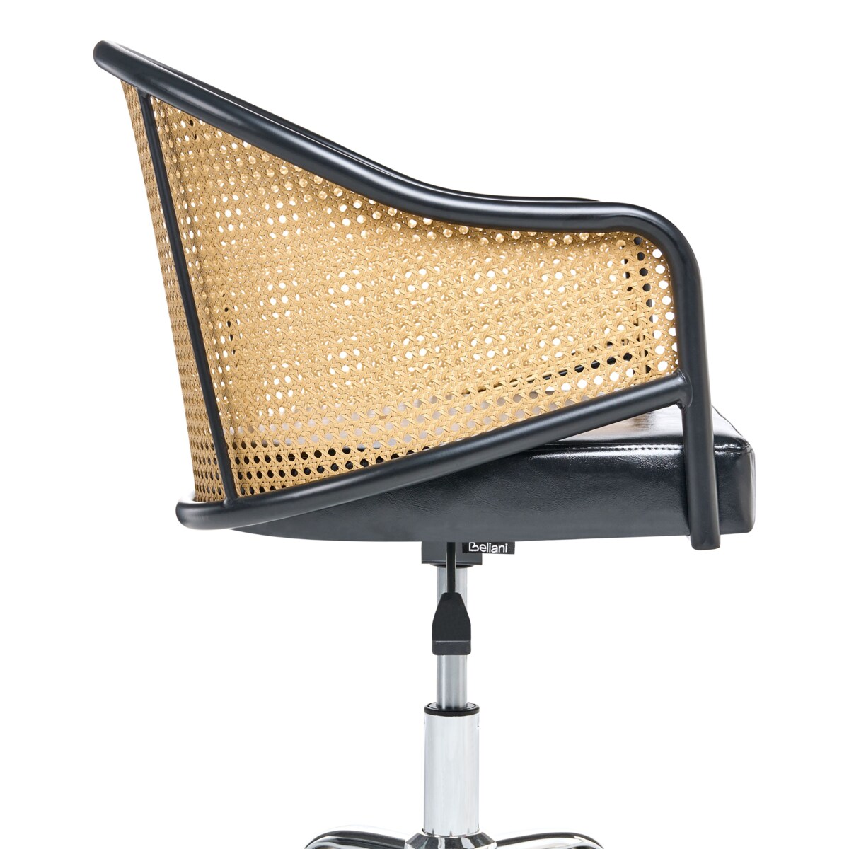 Krzesło obrotowe REDDING Ekoskóra Czarny