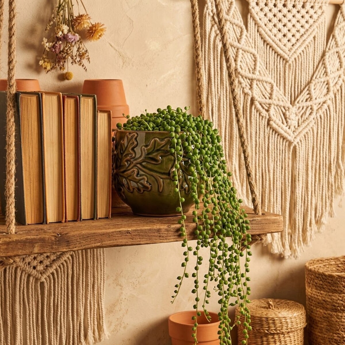 DONICZKA CERAMICZNA NA BALKON TARAS ZIELONA 14cm NA BONSAI BALKON TARAS