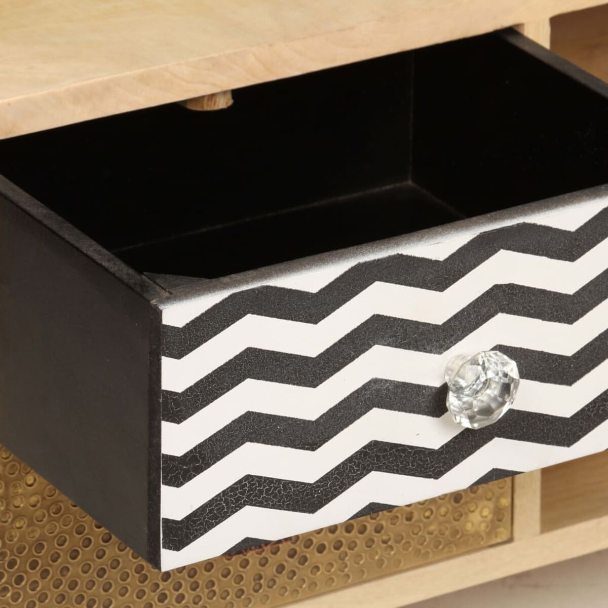 vidaXL Szafka pod TV, 120x30x40 cm, lite drewno mango