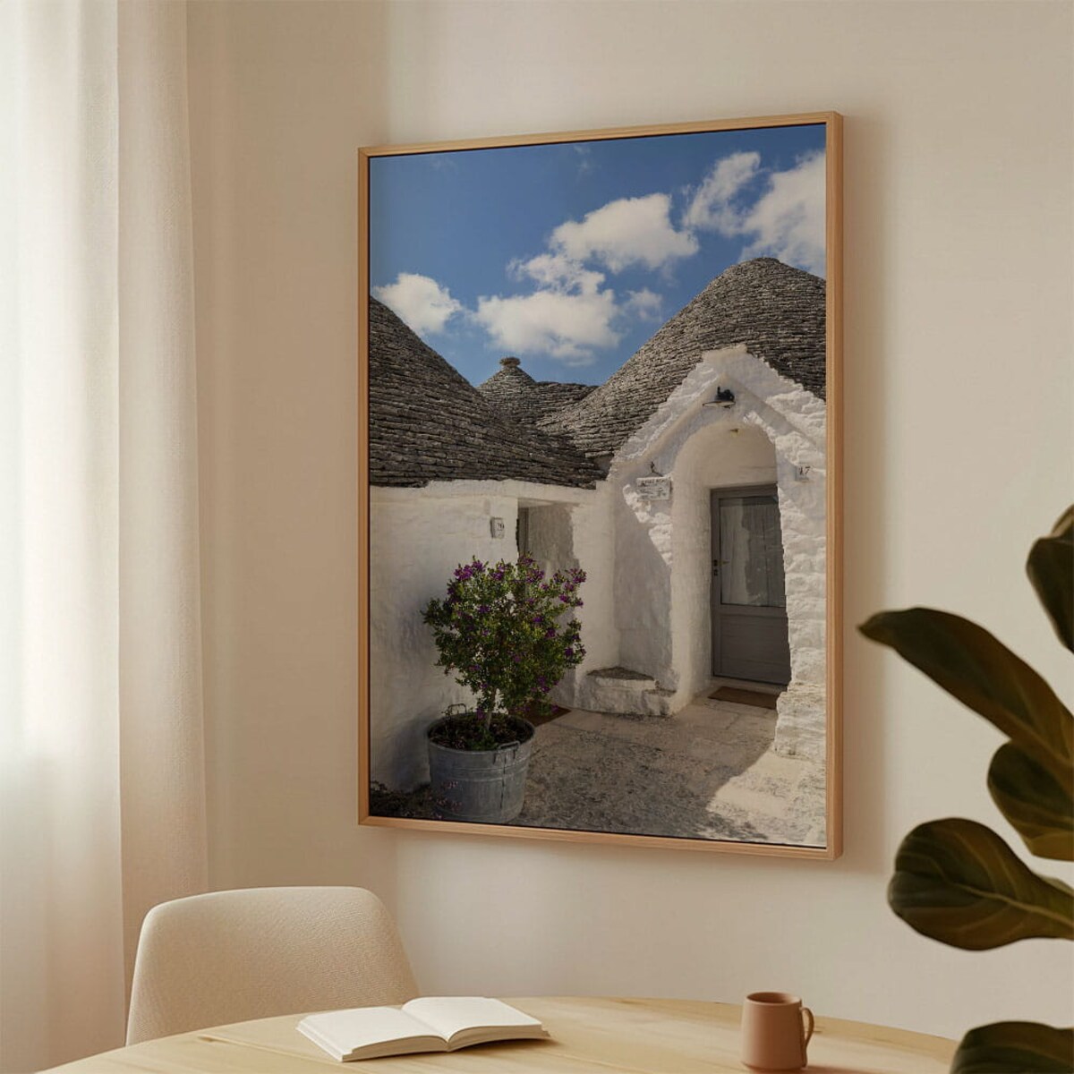 plakat trulli alberobello apulia włochy 70x100