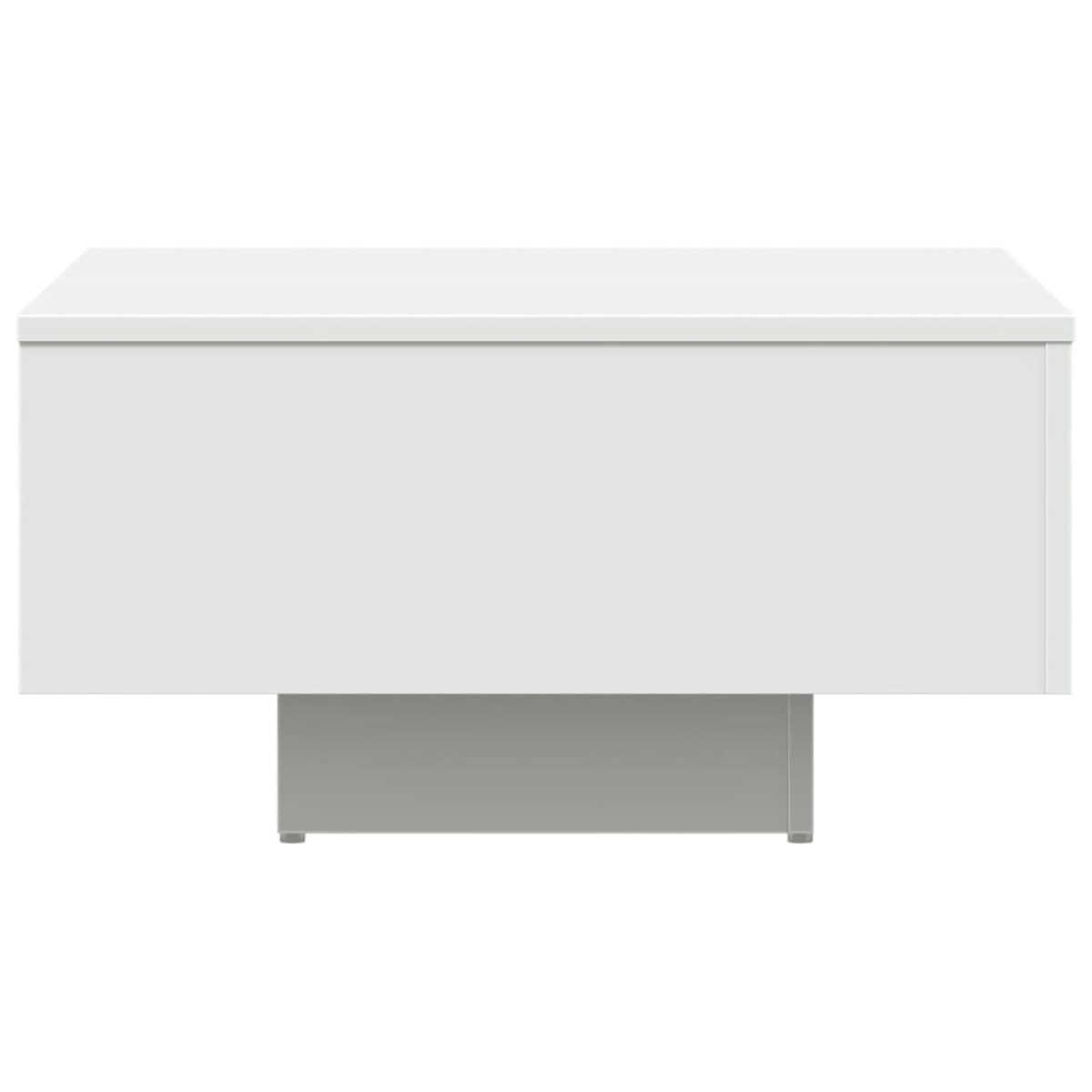 vidaXL Stolik kawowy, biały, 60x60x31,5 cm, materiał drewnopochodny