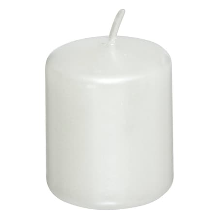 Komplet świec satynowych, 4 sztuki, 4 x 4,5 cm