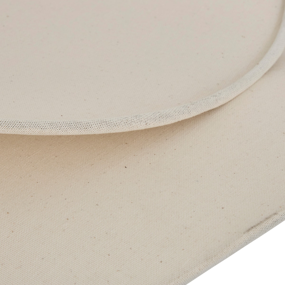 Lampa sufitowa ALARA, 69,5 x 64 x 107 cm, kolor beżowy, stal chromowana