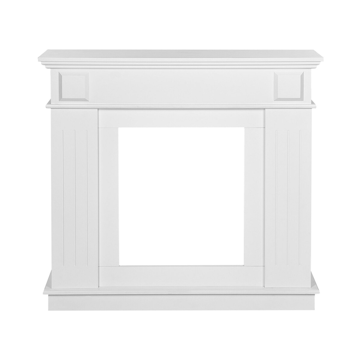 Portal kominkowy biały TUMARE