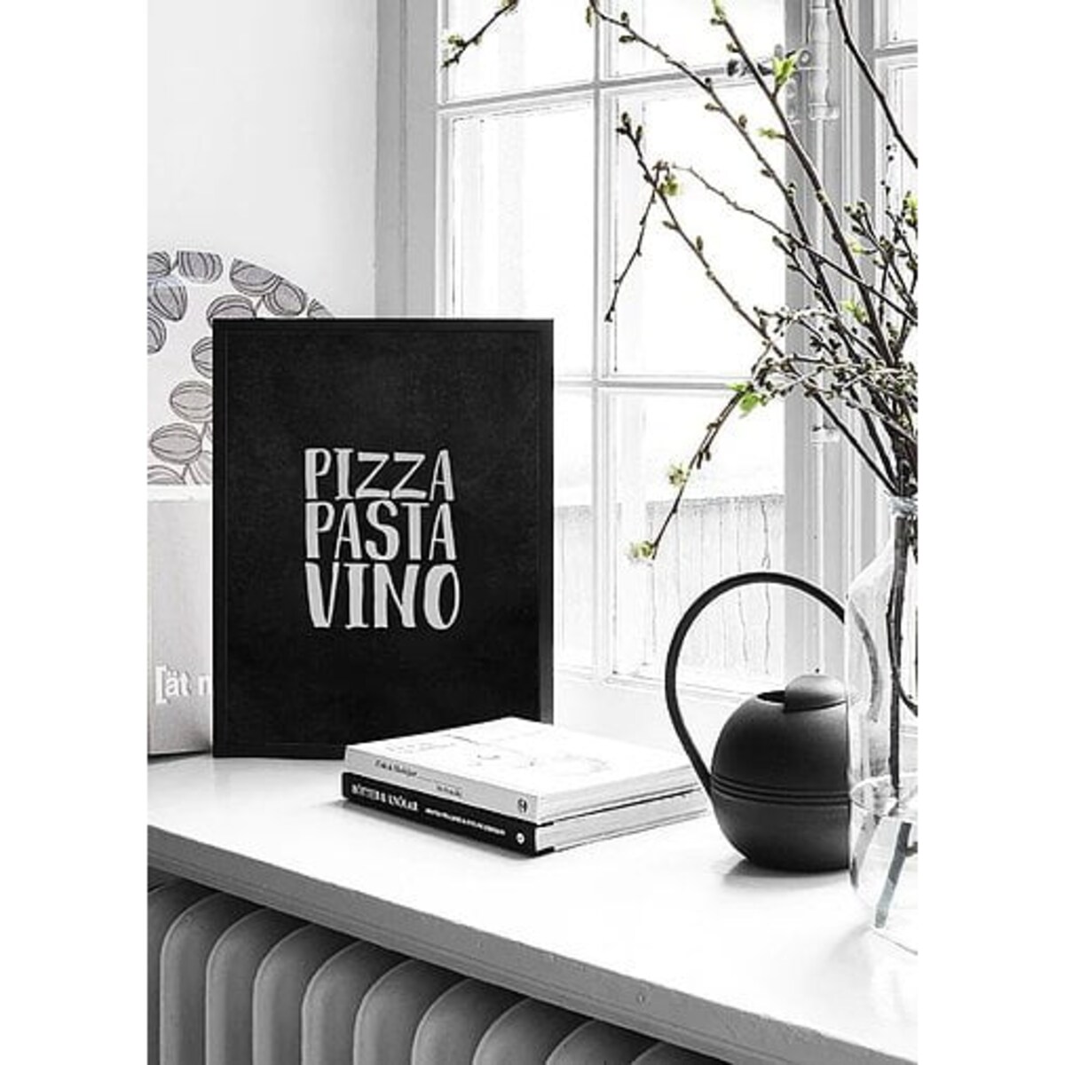Poster Story, Plakat, Obraz - Pizza Pasta Vino, wymiary 21 x 30 cm