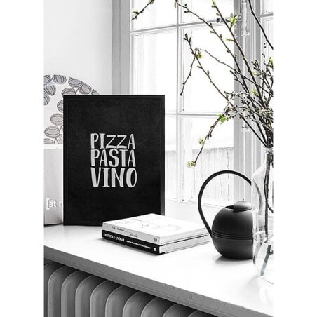 Poster Story, Plakat, Obraz - Pizza Pasta Vino, wymiary 21 x 30 cm