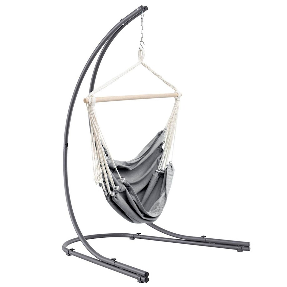 Krzesło brazylijskie Cuenca, bawełniane siedzisko, 135 x 120 x 150 cm