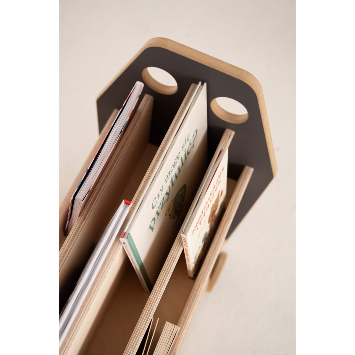 AUTKO - biblioteczka/regał montessori - szary