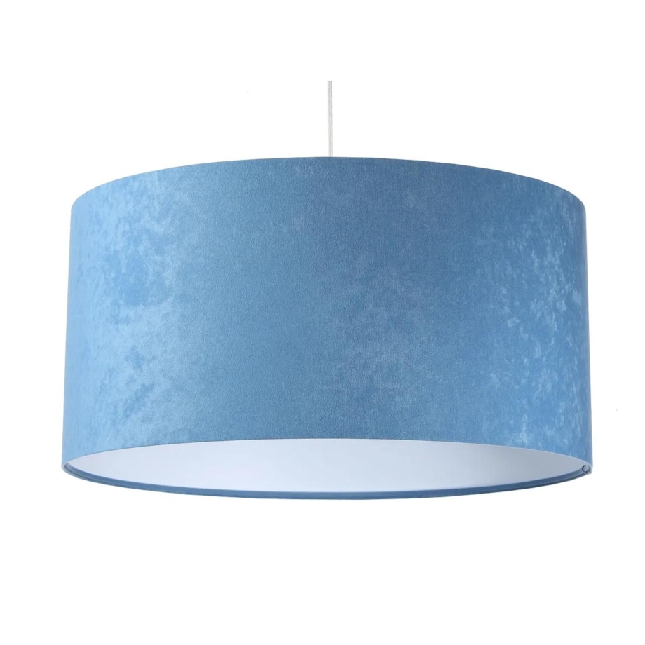 Lampa wisząca HOME 50 błękitna/biała