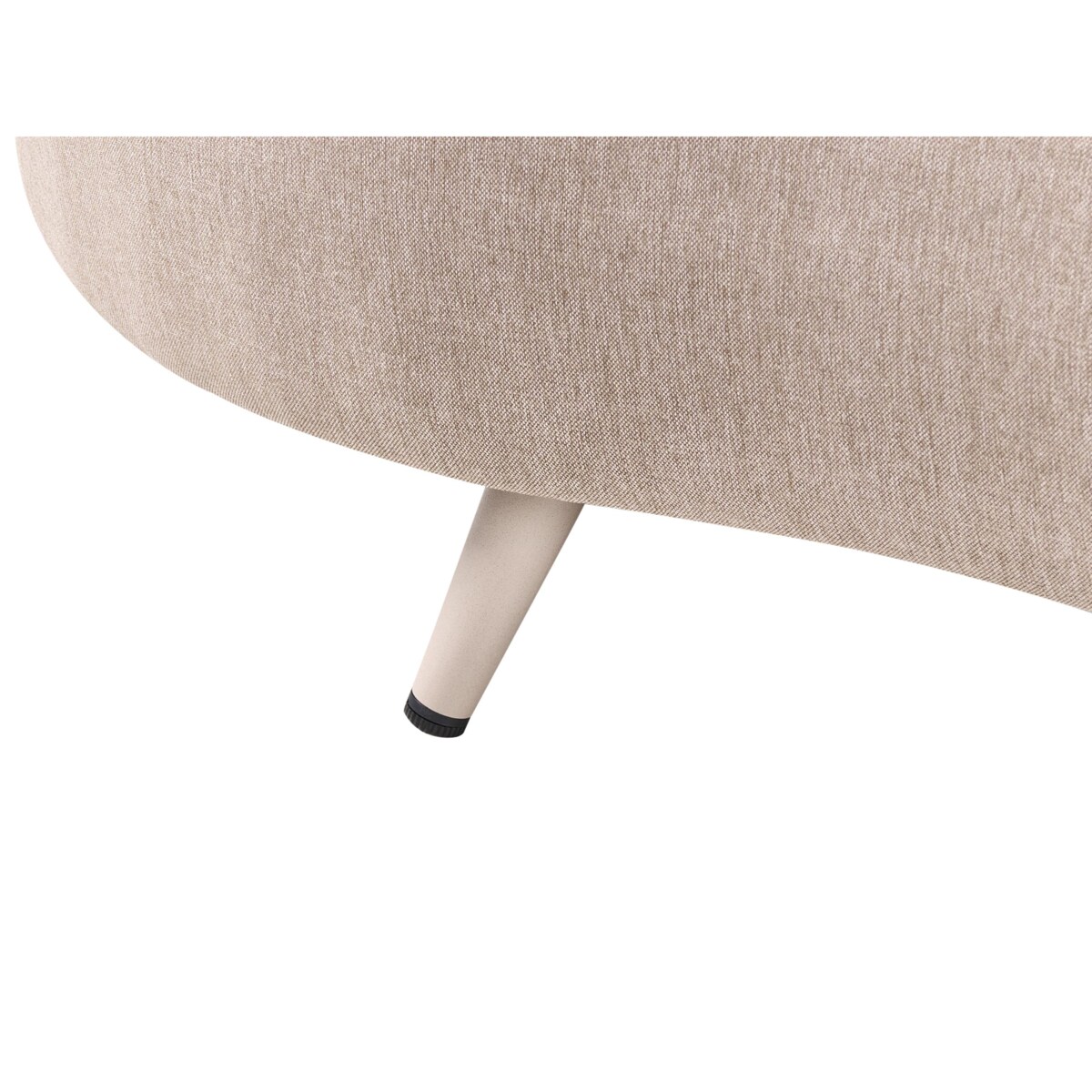 Sofa ogrodowa dla 3 osób PARORI Lewostronny Beżowy