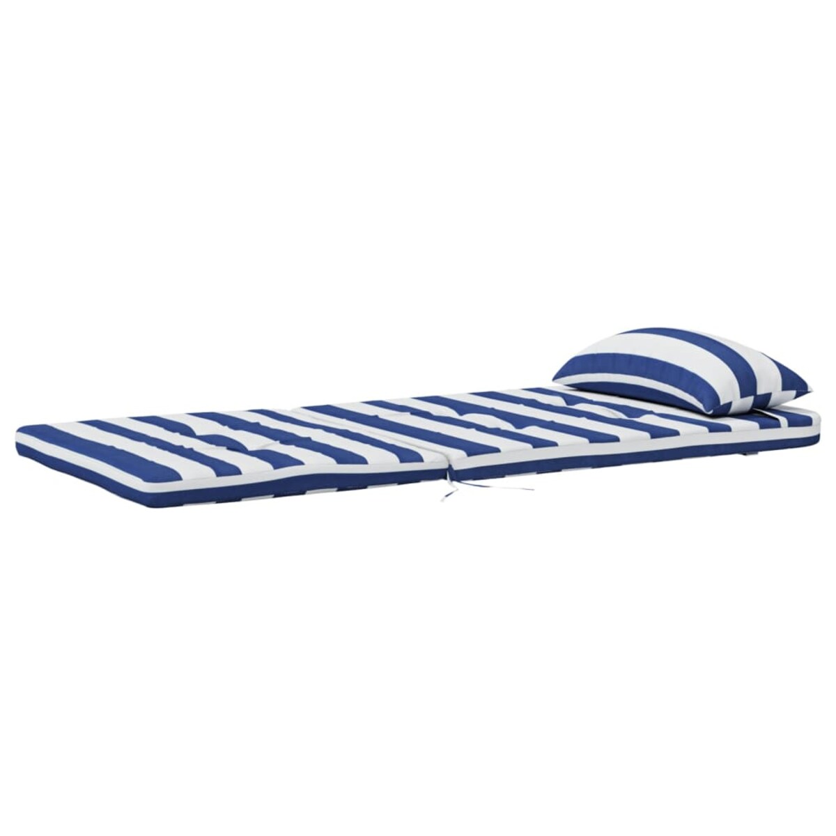 vidaXL Poduszki na krzesła Adirondack, 2 szt., niebiesko-białe paski