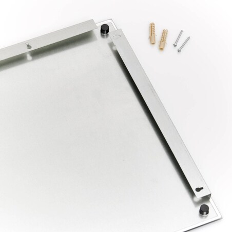 Szklana tablica magnetyczna STONEWALL + 3 magnesy, 60x40 cm, ZELLER