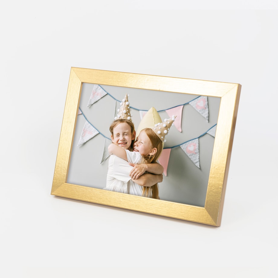 Ramka na zdjęcia 15x21 cm rama MDF złota ramki do zdjęć 21x15 cm FRAMAI®