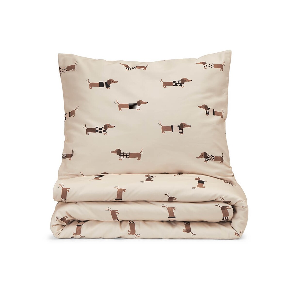 Pościel Jamniki 160x200 + 2x 70x80 cm