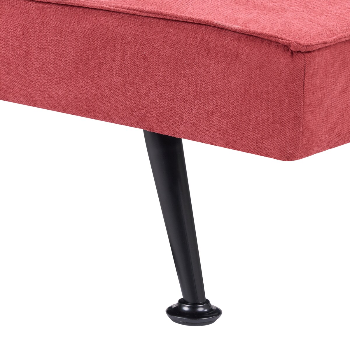 Sofa rozkładana dla 3 osób HASLE Czerwony