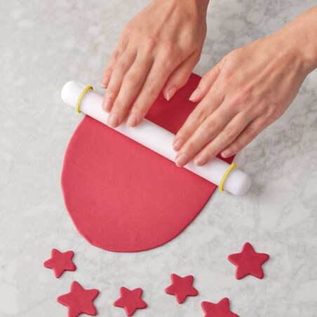 Wałek prosty do mas cukrowych marcepanowych 35cm BRUNBESTE